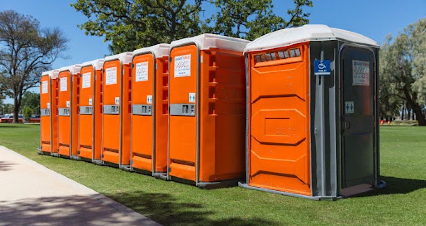 How many portable toilets per person